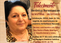 Nota de Falecimento Verônica Burunsuzian